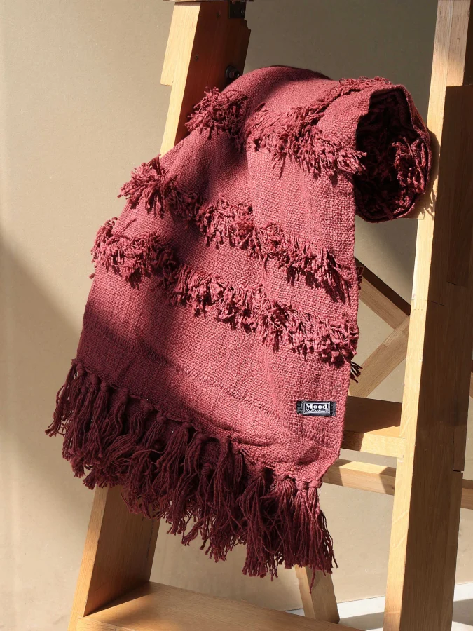 Mica Decorations - Burgundy... 2