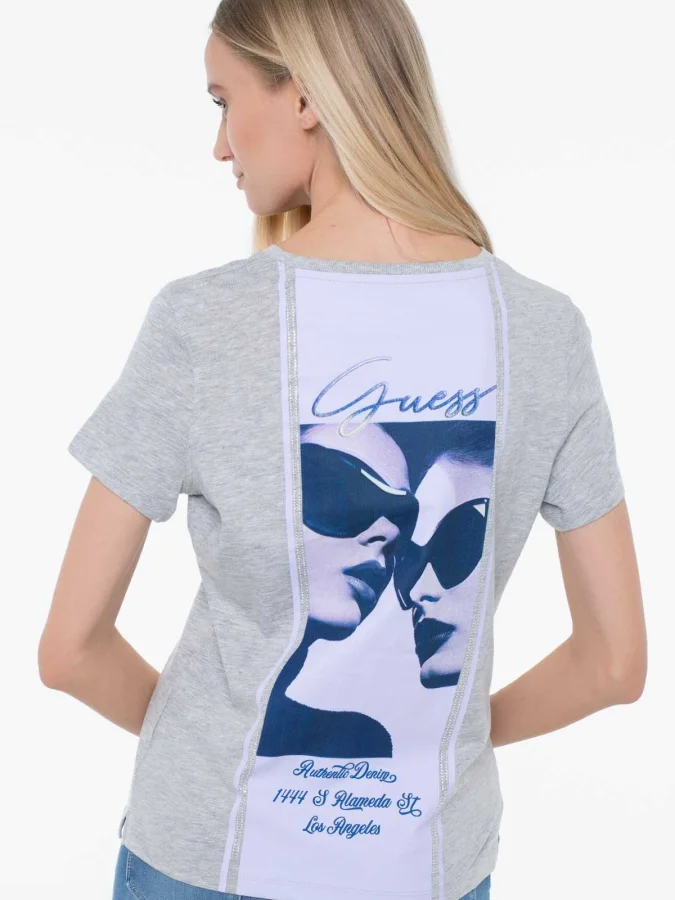 GUESS - CN SS BACK PRINT TEE 2