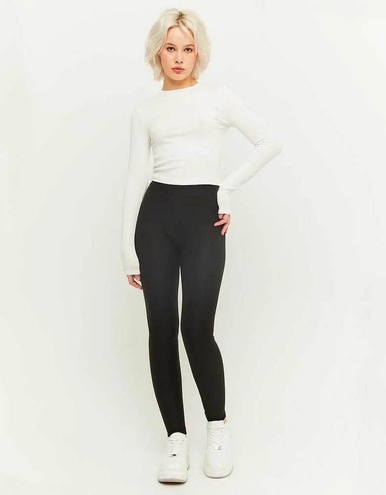Tally Weijl - HIGH WAIST SOFT LEGGINGS Tally Weijl - HIGH WAIST SOFT LEGGINGS
