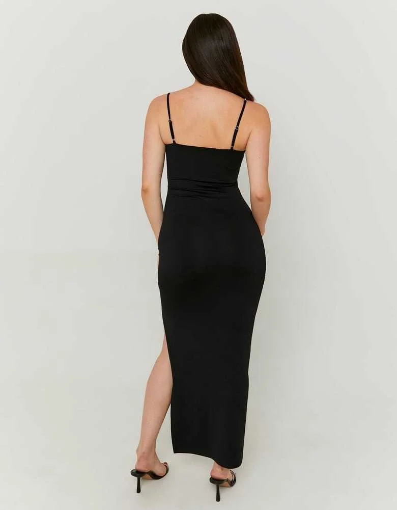 Tally Weijl - Black Long Dress with... Tally Weijl - Black Long Dress with...
