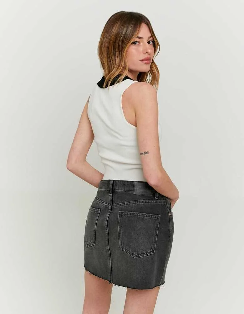 Tally Weijl - Knitted Polo Top Tally Weijl - Knitted Polo Top