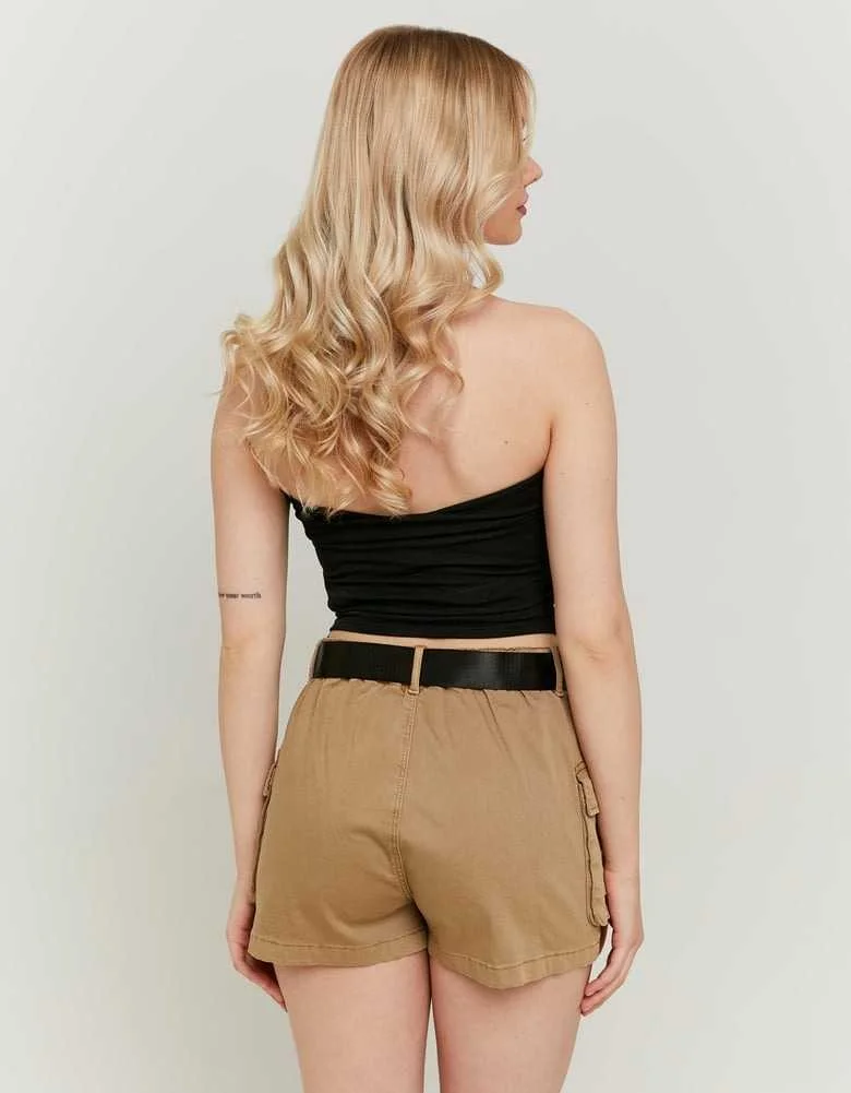 Tally Weijl - High Waist Cargo Shorts Tally Weijl - High Waist Cargo Shorts
