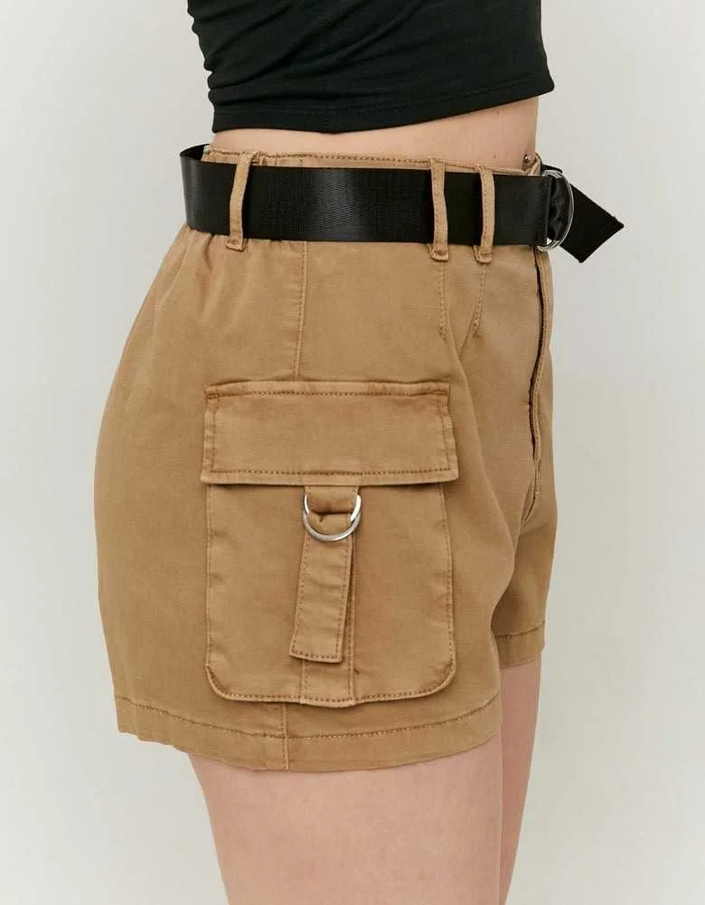 Tally Weijl - High Waist Cargo Shorts Tally Weijl - High Waist Cargo Shorts