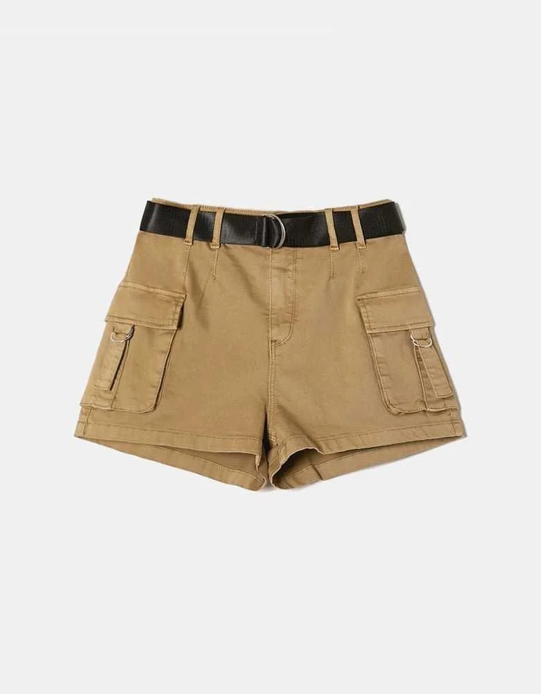 Tally Weijl - High Waist Cargo Shorts Tally Weijl - High Waist Cargo Shorts
