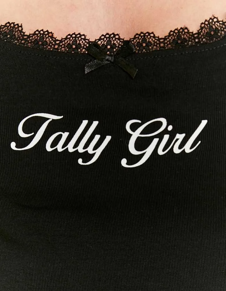 Tally Weijl - Tank Top with Lace Trims Tally Weijl - Tank Top with Lace Trims