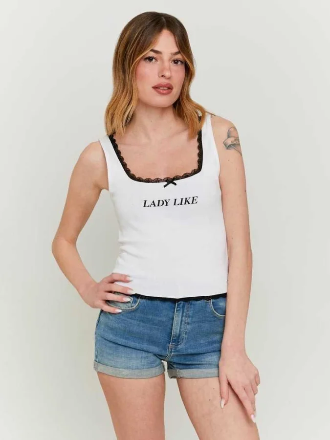 Tally Weijl - Tank Top with...