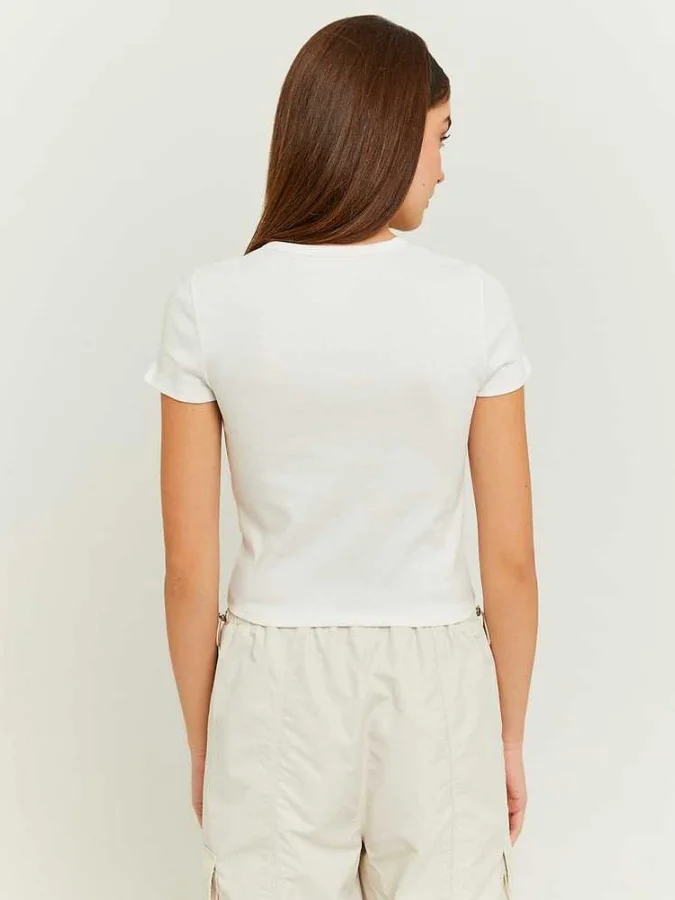 Tally Weijl - White Ribbed... 2