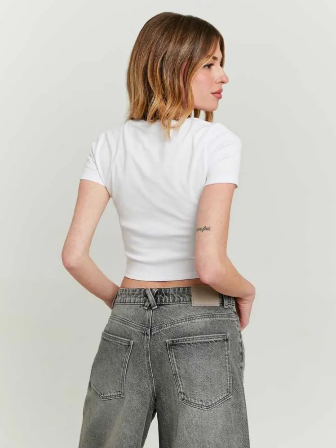 Tally Weijl - White T-shirt... 2