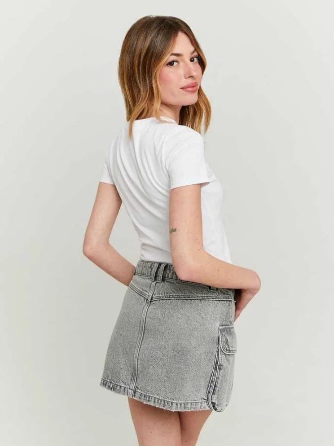 Tally Weijl - White T-shirt... 2