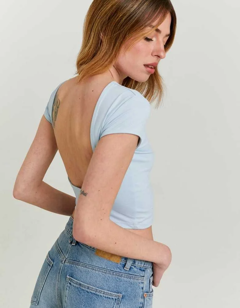 Tally Weijl - Light Blue Backless... Tally Weijl - Light Blue Backless...