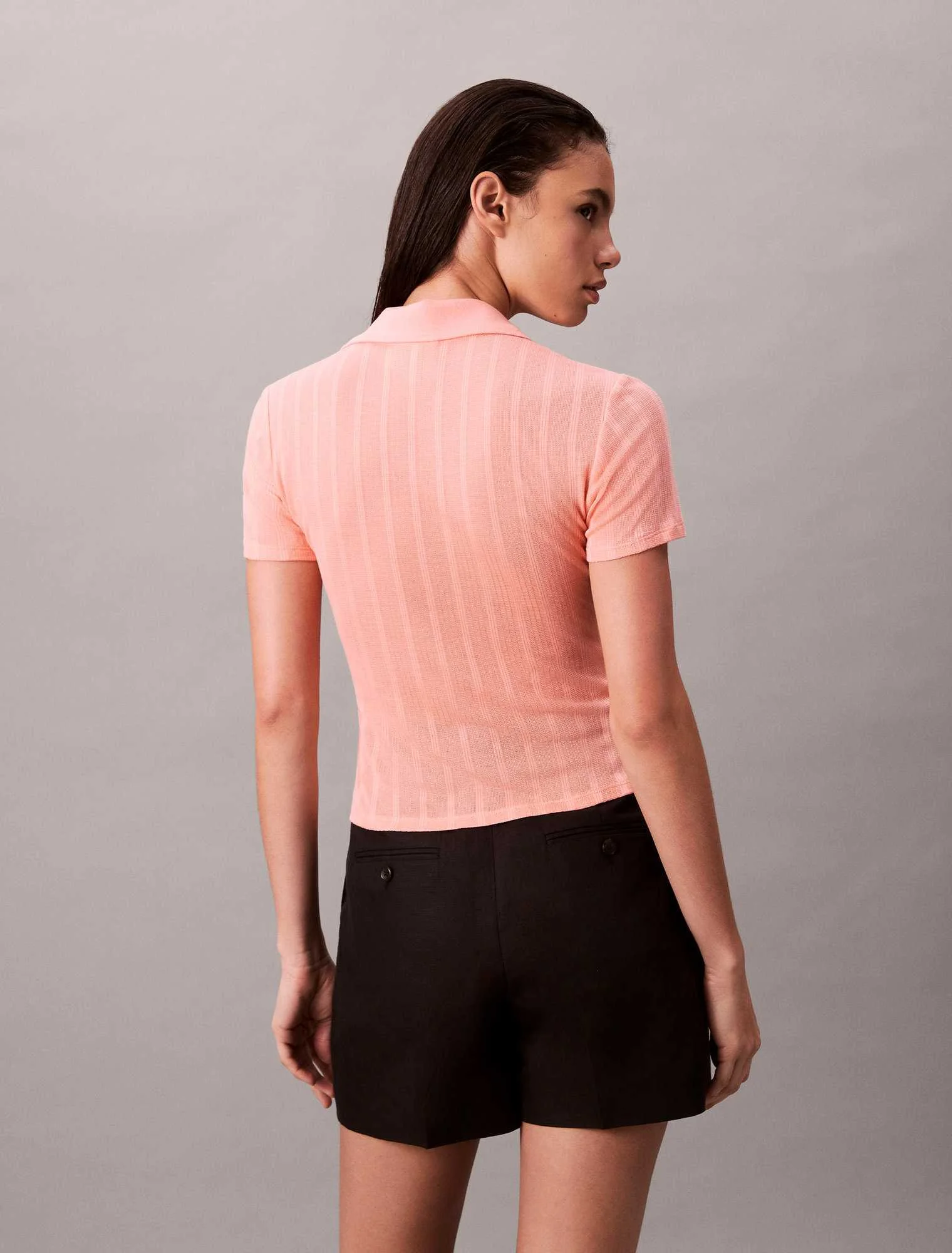 CALVIN KLEIN JEANS - POINTELLE SS... CALVIN KLEIN JEANS - POINTELLE SS...