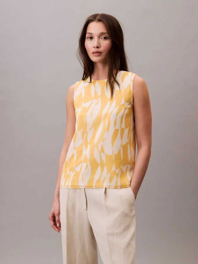CALVIN KLEIN - Printed Poly...