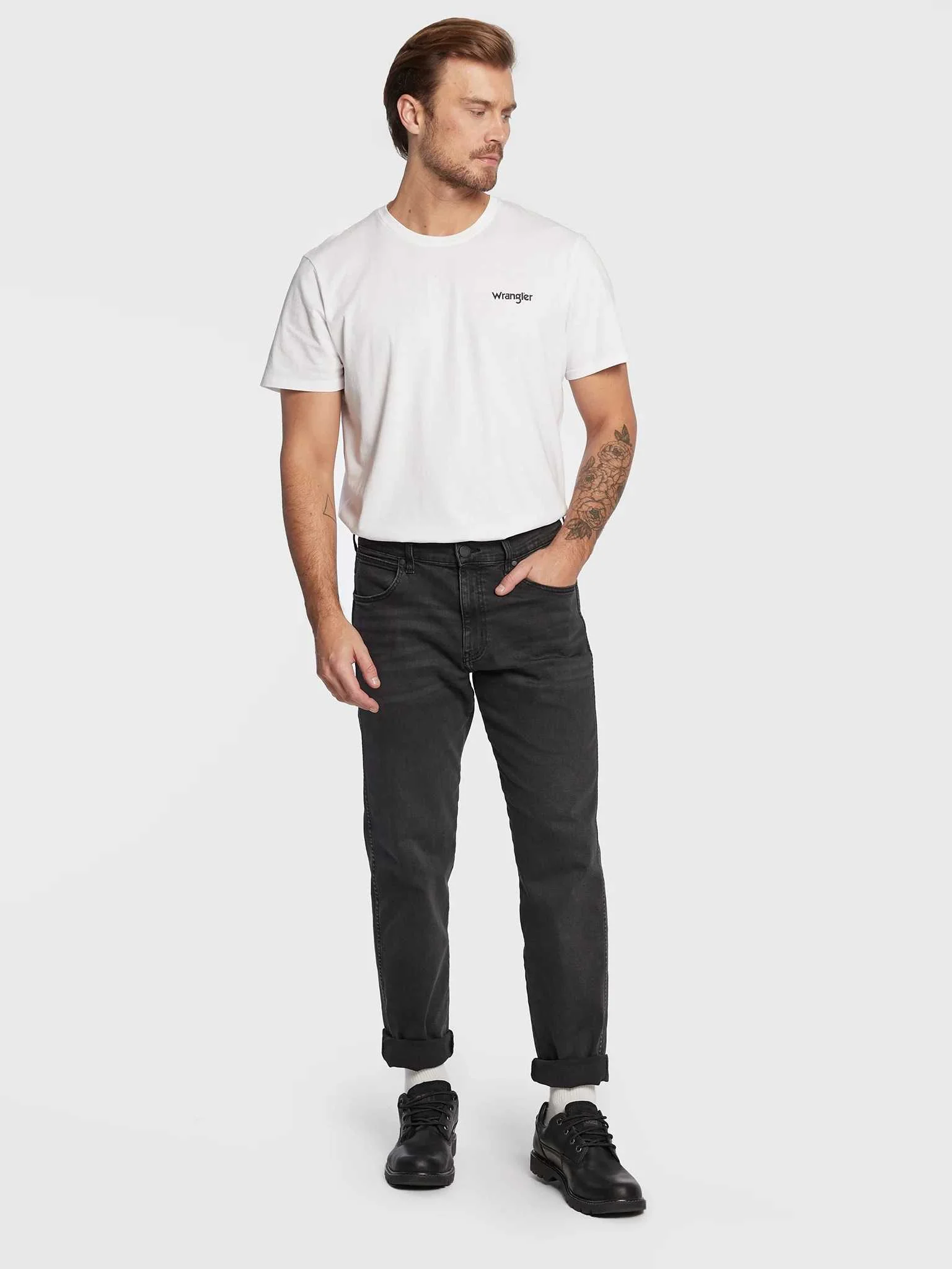 WRANGLER - 2PACK SIGN OFF TEE WRANGLER - 2PACK SIGN OFF TEE