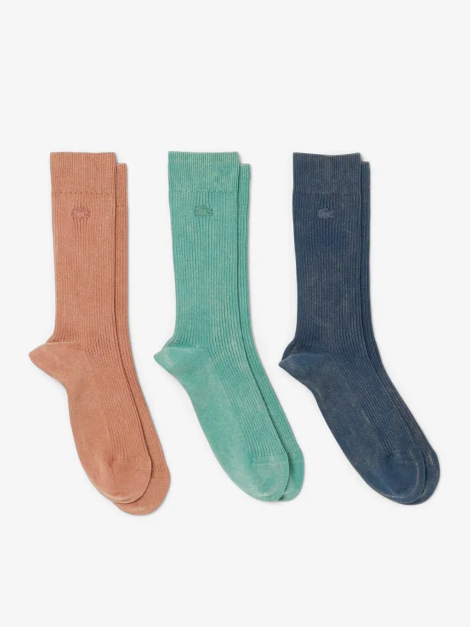 Lacoste - 3-Pack Ribbed...