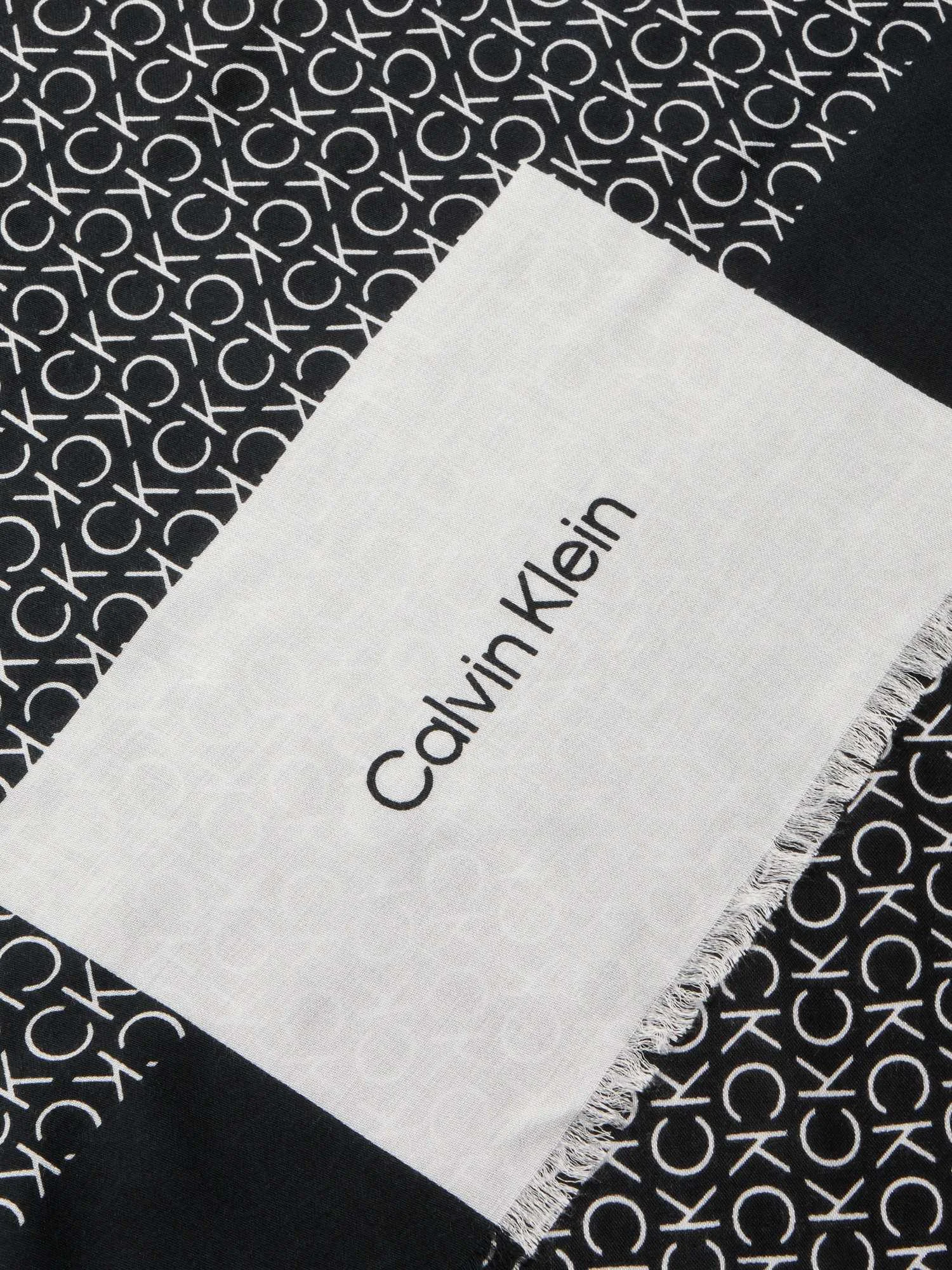 CALVIN KLEIN - AP MNML LG SHWL 70 X CALVIN KLEIN - AP MNML LG SHWL 70 X