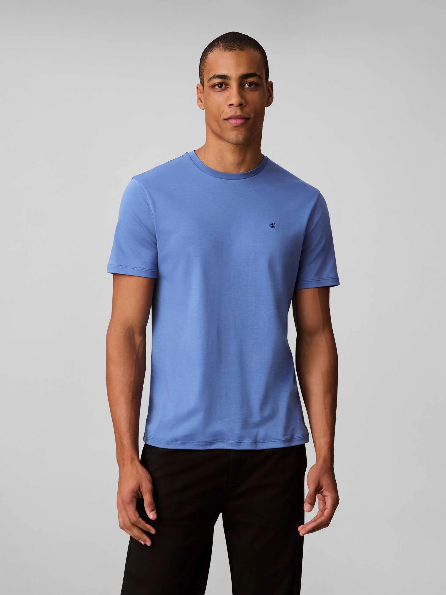 CALVIN KLEIN - SS SUPIMA CHEST EMB... CALVIN KLEIN - SS SUPIMA CHEST EMB...