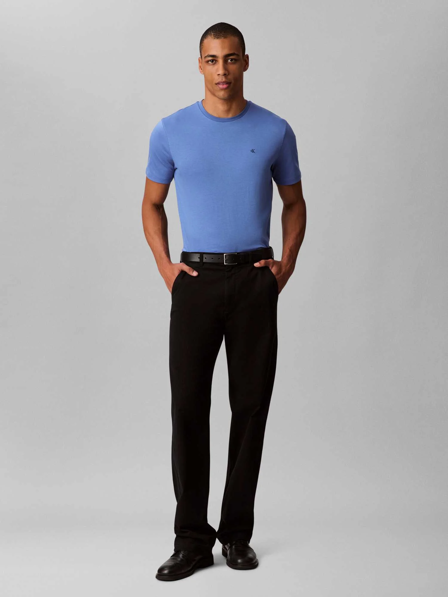 CALVIN KLEIN - SS SUPIMA CHEST EMB... CALVIN KLEIN - SS SUPIMA CHEST EMB...