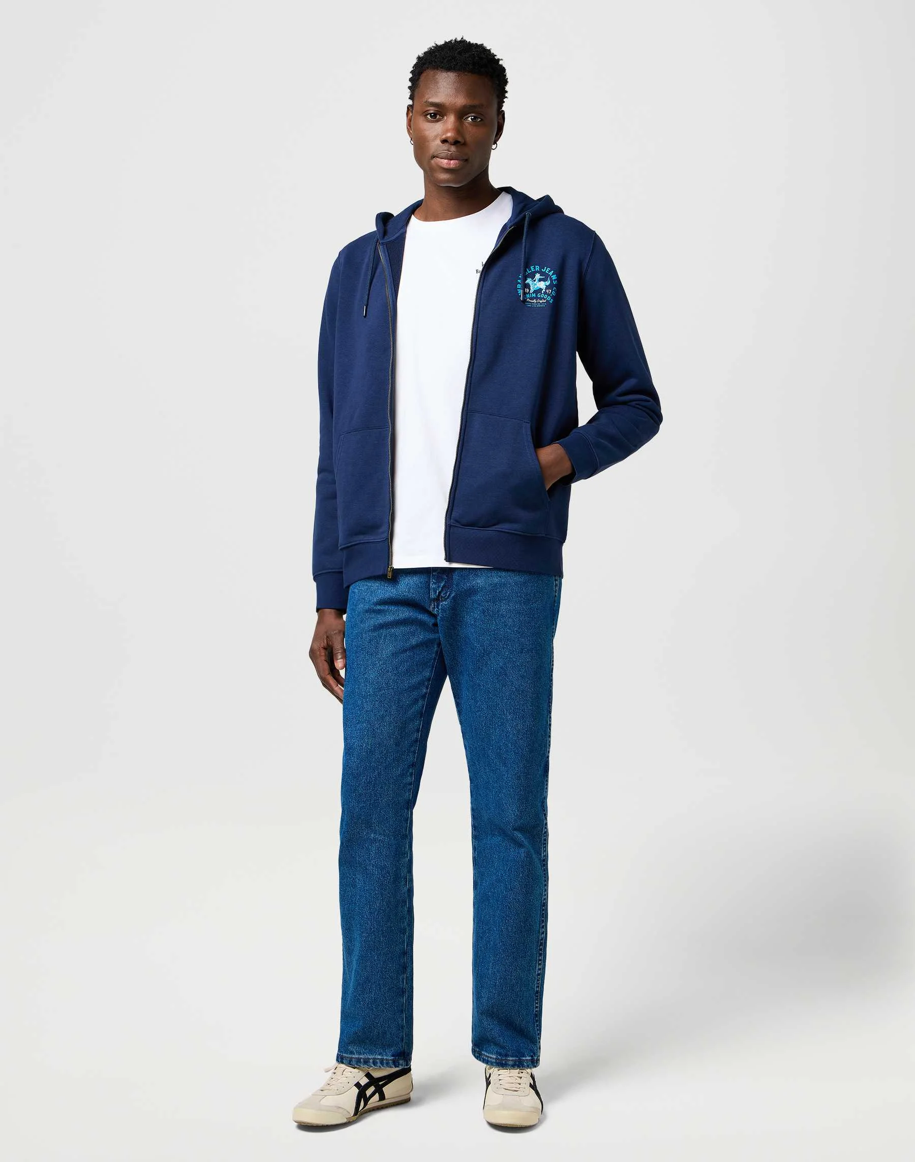 WRANGLER - GRAPHIC ZIP HOODIE WRANGLER - GRAPHIC ZIP HOODIE