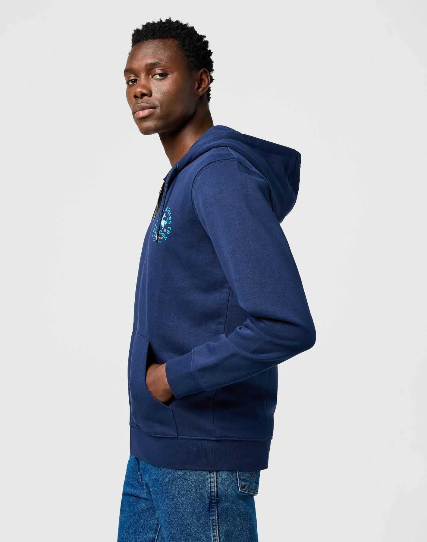 WRANGLER - GRAPHIC ZIP HOODIE WRANGLER - GRAPHIC ZIP HOODIE