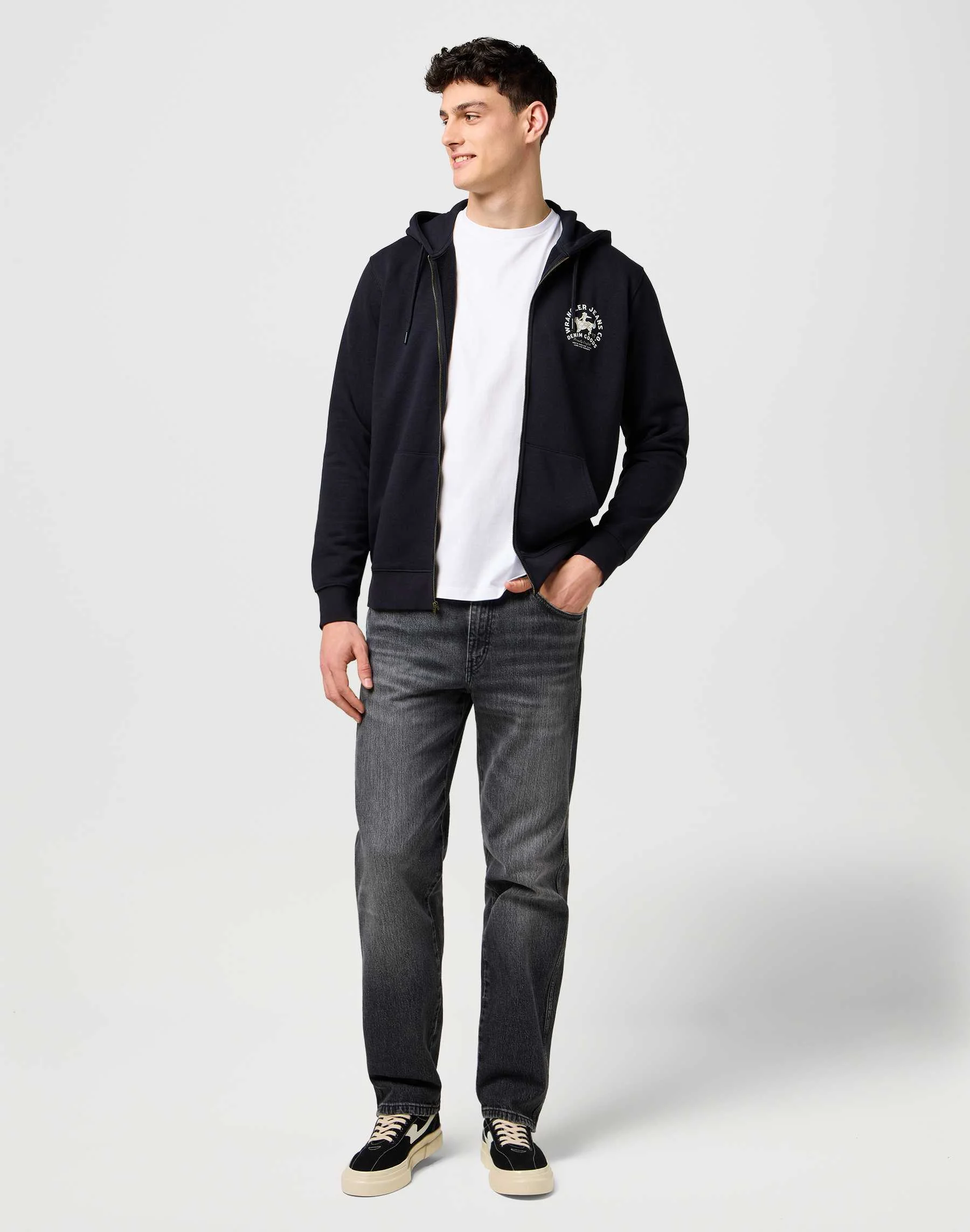 WRANGLER - GRAPHIC ZIP HOODIE WRANGLER - GRAPHIC ZIP HOODIE