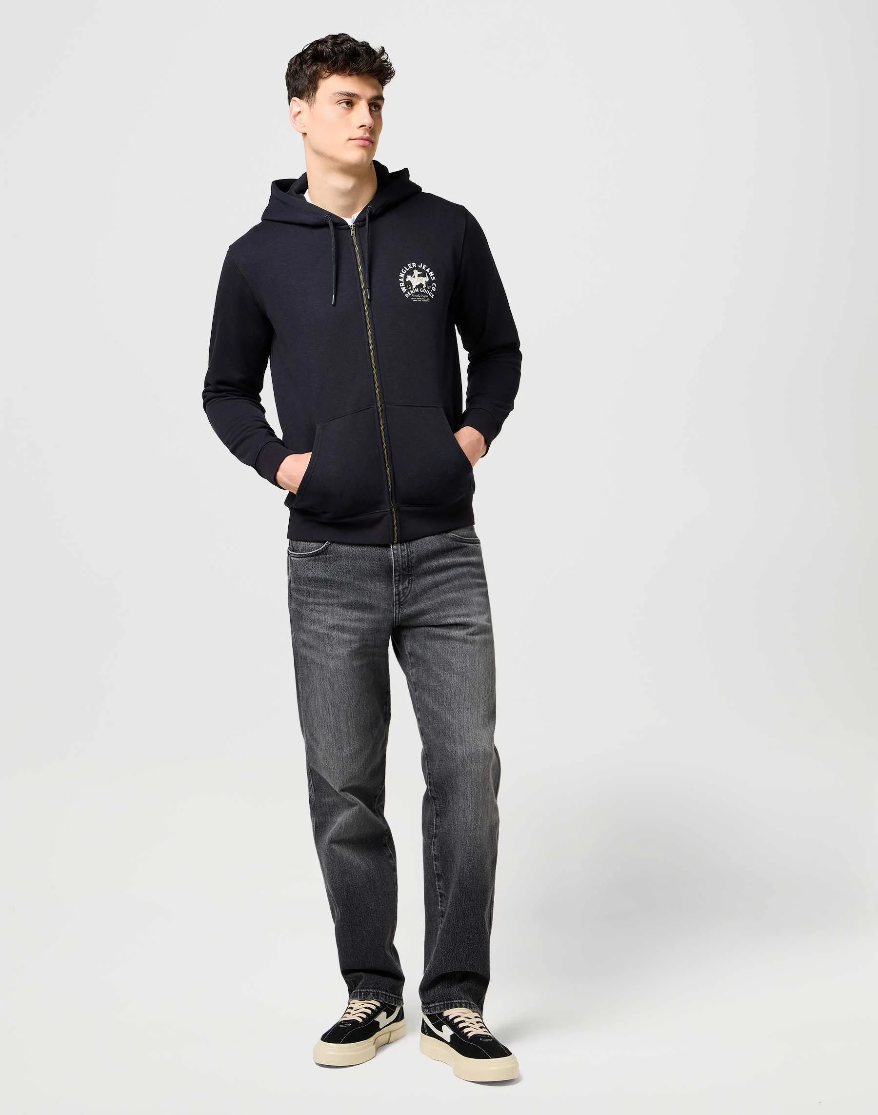 WRANGLER - GRAPHIC ZIP HOODIE WRANGLER - GRAPHIC ZIP HOODIE