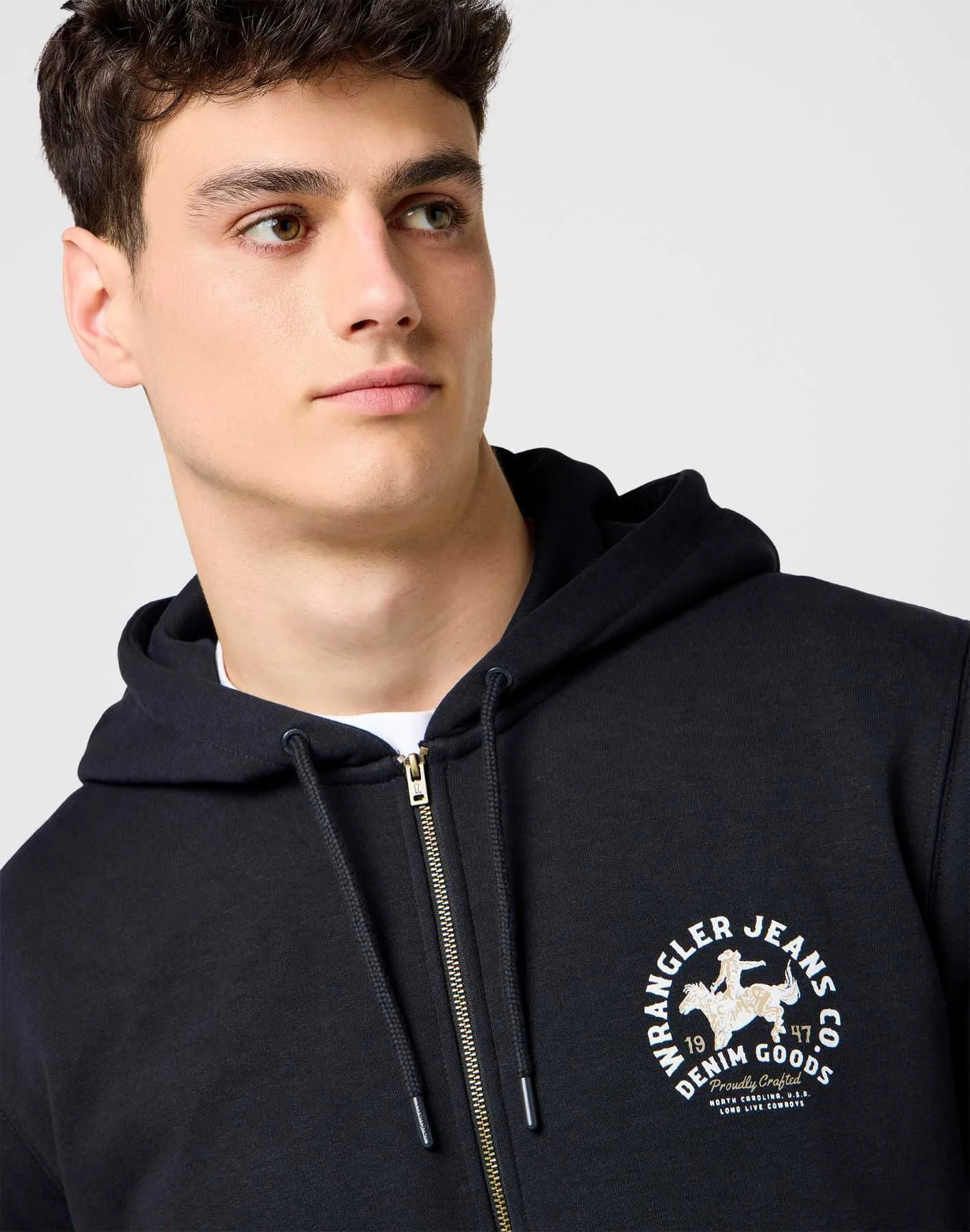 WRANGLER - GRAPHIC ZIP HOODIE WRANGLER - GRAPHIC ZIP HOODIE