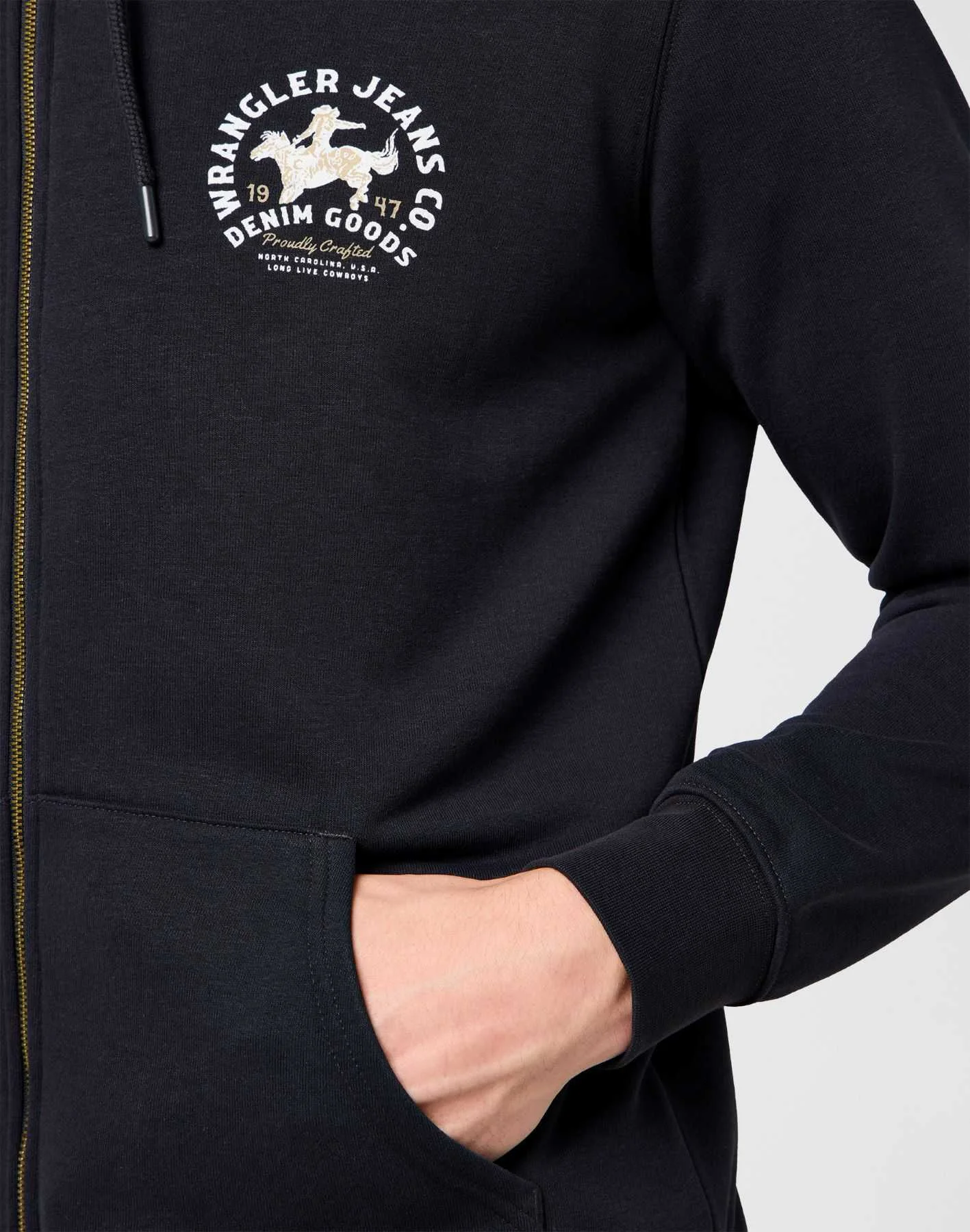 WRANGLER - GRAPHIC ZIP HOODIE WRANGLER - GRAPHIC ZIP HOODIE