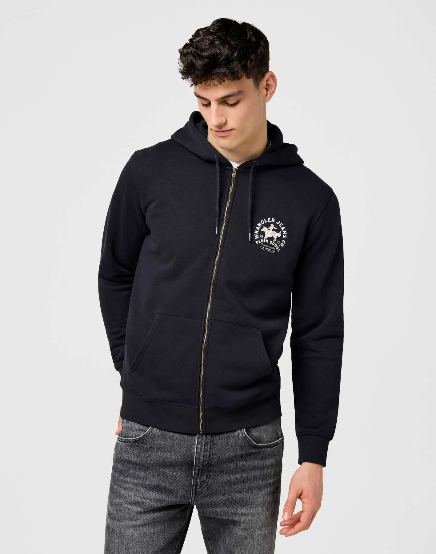 WRANGLER - GRAPHIC ZIP HOODIE WRANGLER - GRAPHIC ZIP HOODIE