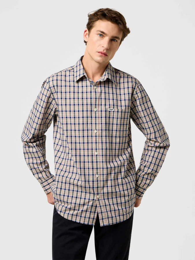WRANGLER - 1 PKT SHIRT