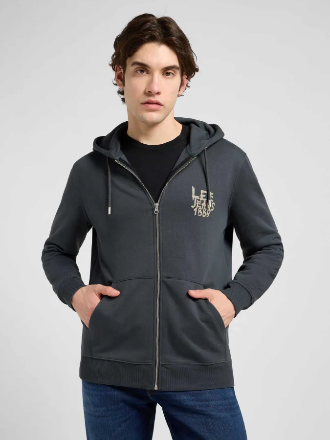 LEE - ELEVATED ESS ZIP HOODIE