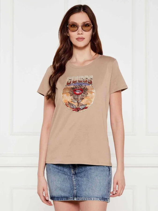 GUESS - SS LOGO DESERT...