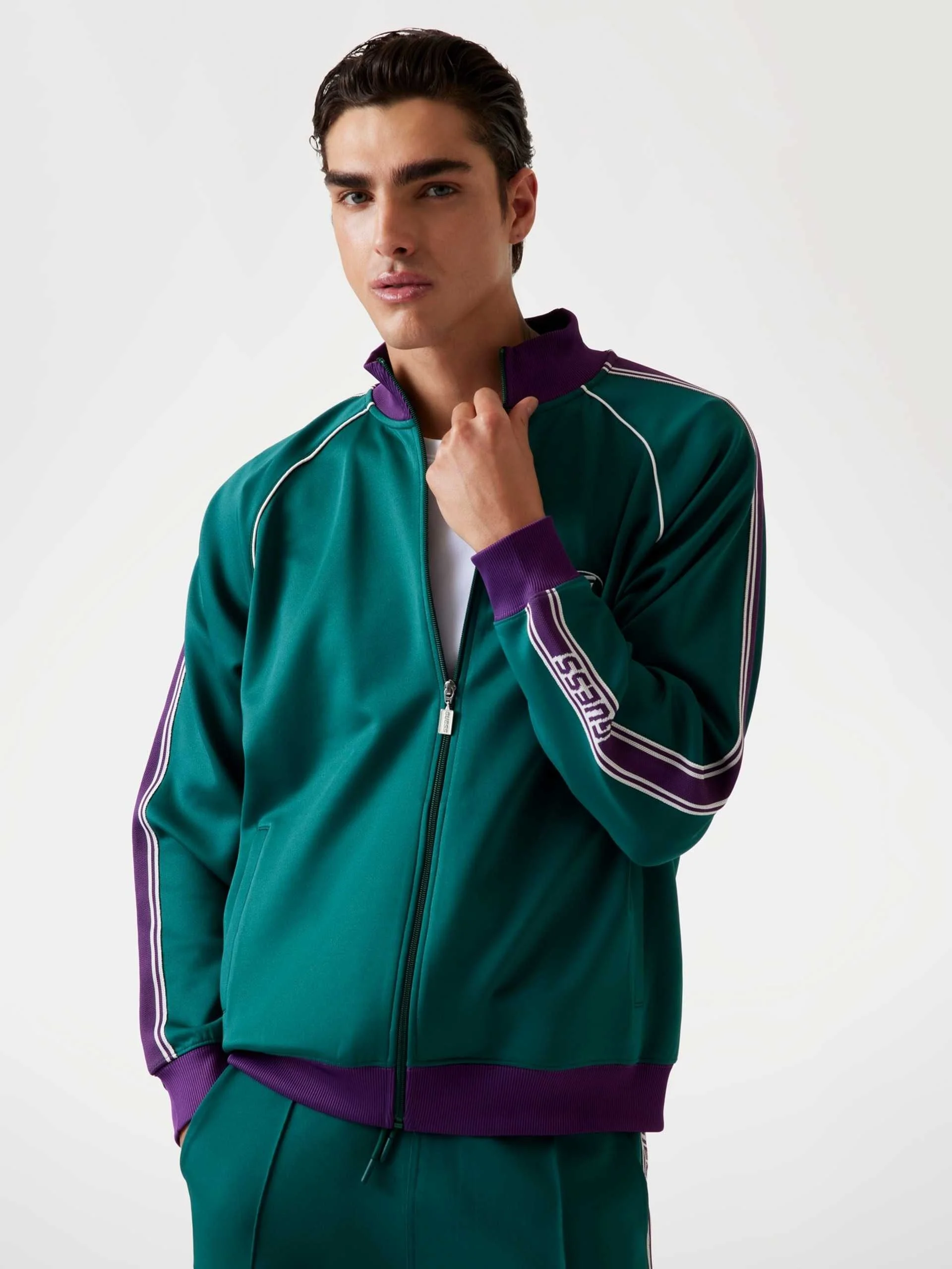 GUESS - FULVIO FULL ZIP SWEATSHIRT GUESS - FULVIO FULL ZIP SWEATSHIRT