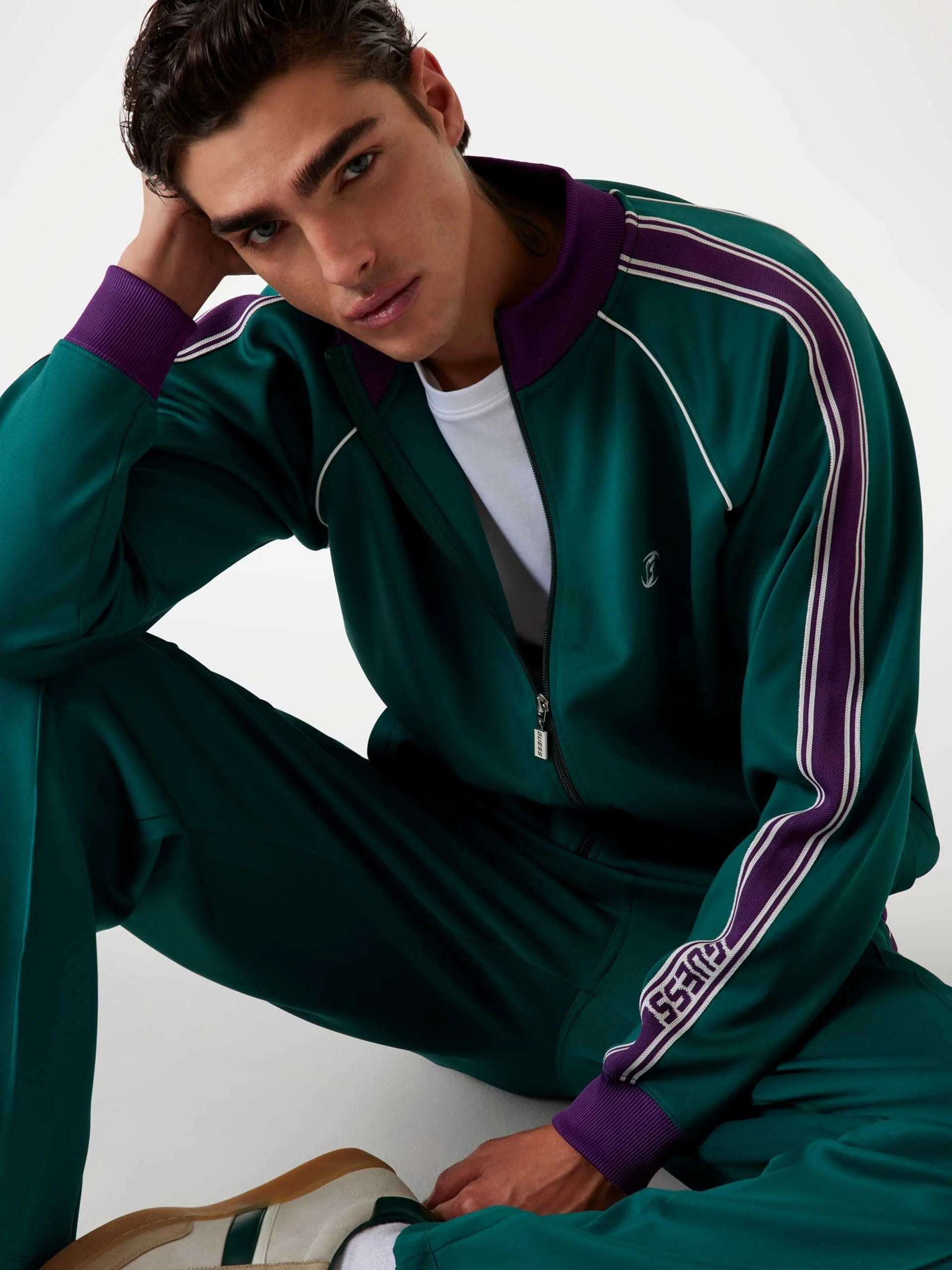 GUESS - FULVIO FULL ZIP SWEATSHIRT GUESS - FULVIO FULL ZIP SWEATSHIRT