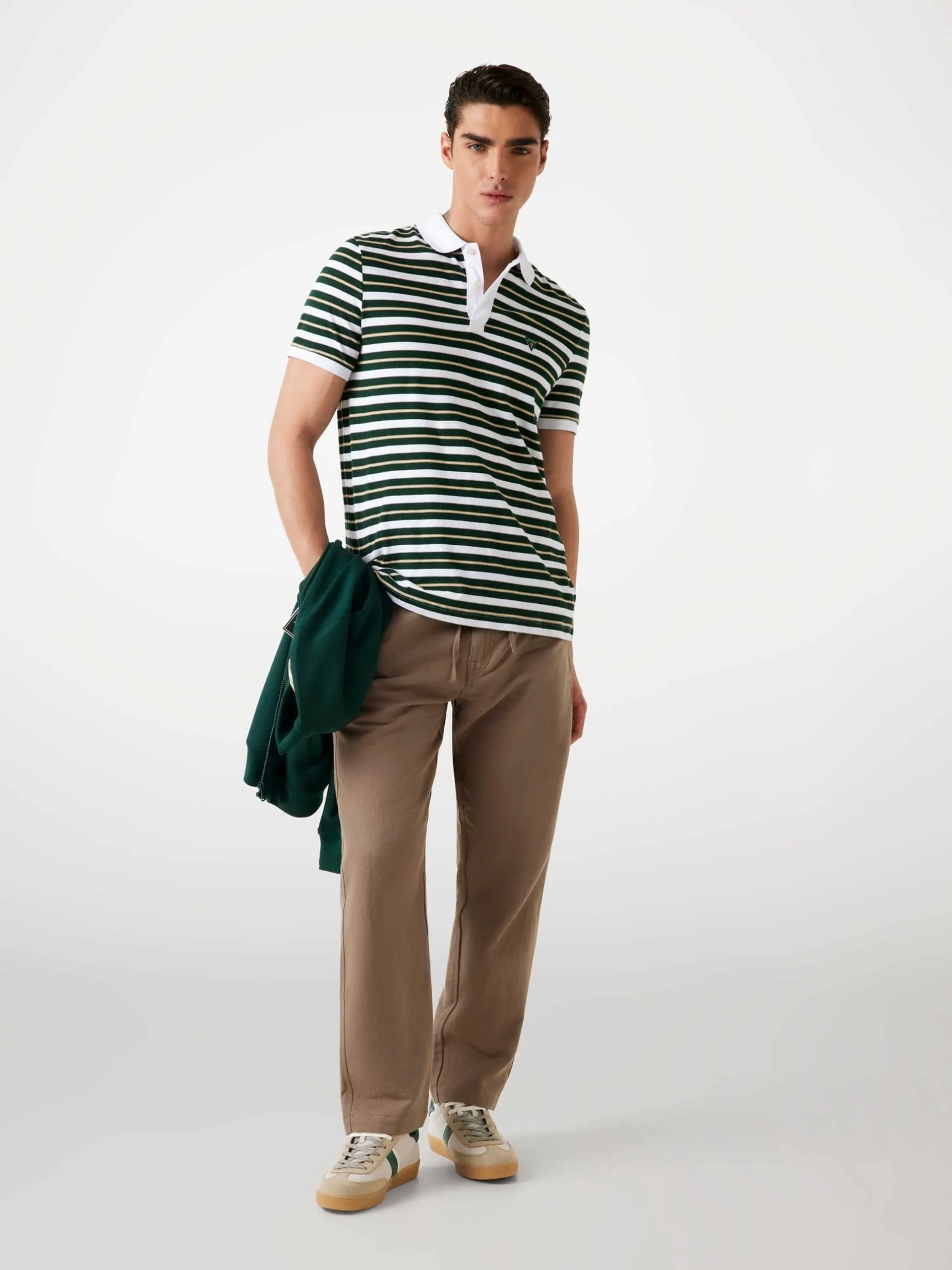 GUESS - YARN DYE STRIPED SS POLO GUESS - YARN DYE STRIPED SS POLO