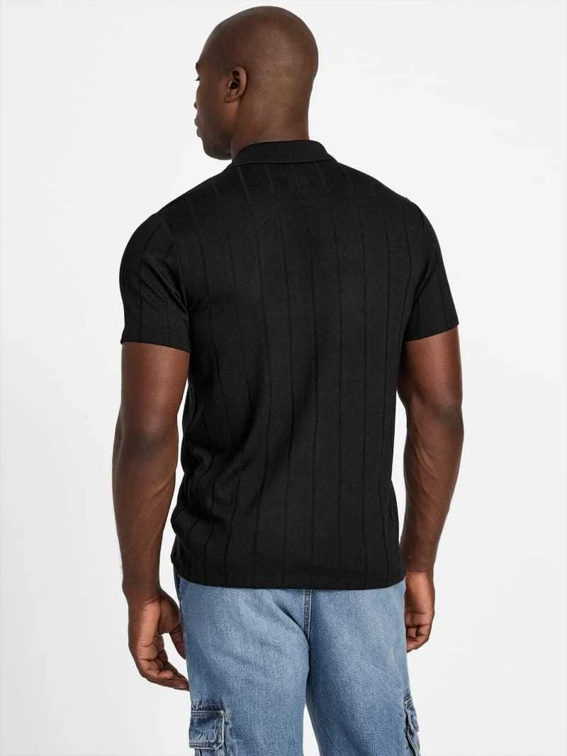 GUESS - SS AXEL RIB POLO GUESS - SS AXEL RIB POLO