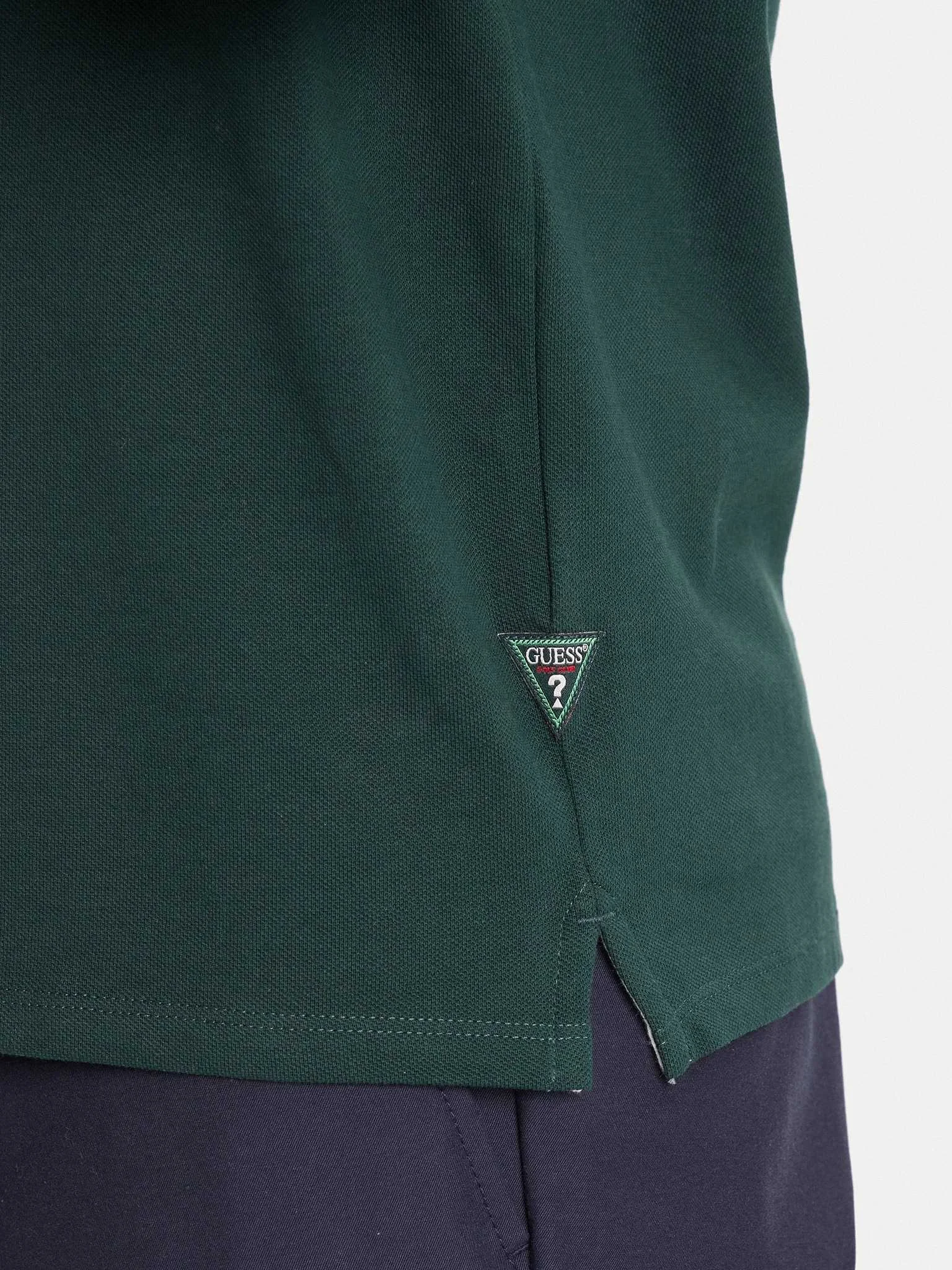 GUESS - POLO SS LOGO JCRD COLLAR GUESS - POLO SS LOGO JCRD COLLAR