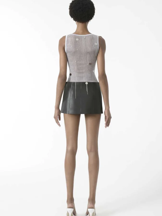 Materiel - NET SEQUIN TANK TOP 2