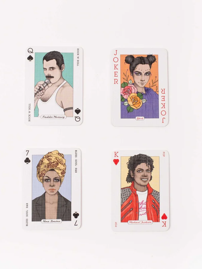 Playing Cards, MUSIC playing 2