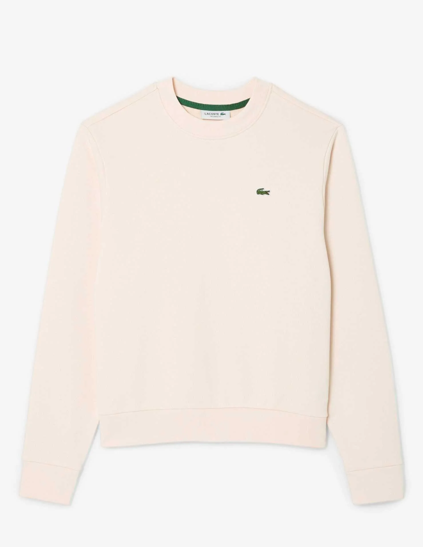 Lacoste - Relaxed Fit Fleece Crew... Lacoste - Relaxed Fit Fleece Crew...