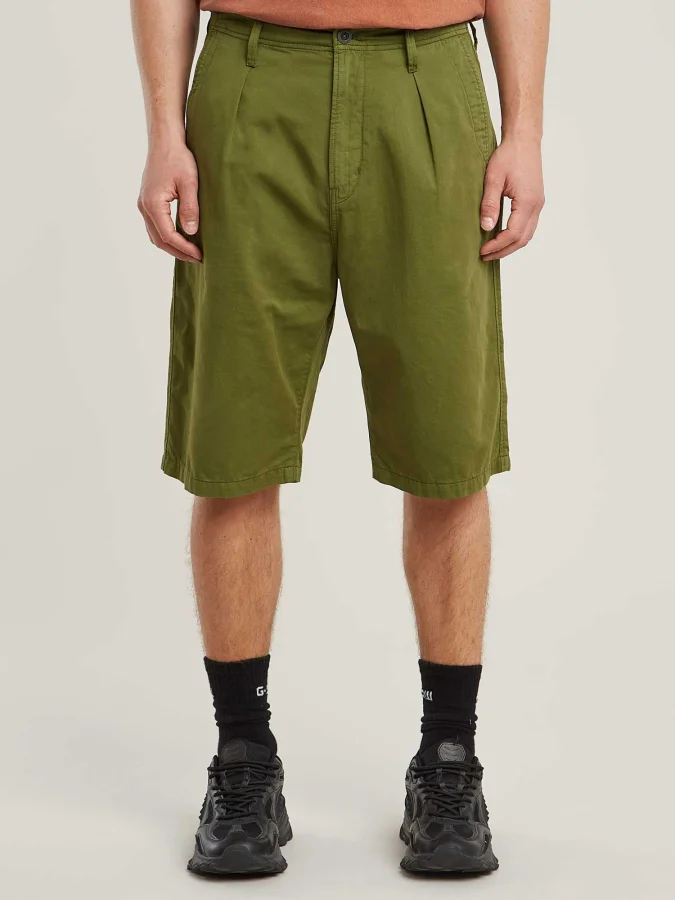 G-Star Raw - Pleated chino...