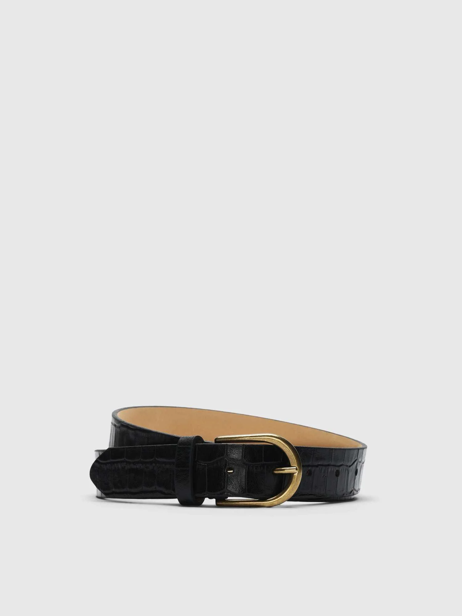 SELECTED MEN - SLHCALLE LEATHER BELT SELECTED MEN - SLHCALLE LEATHER BELT