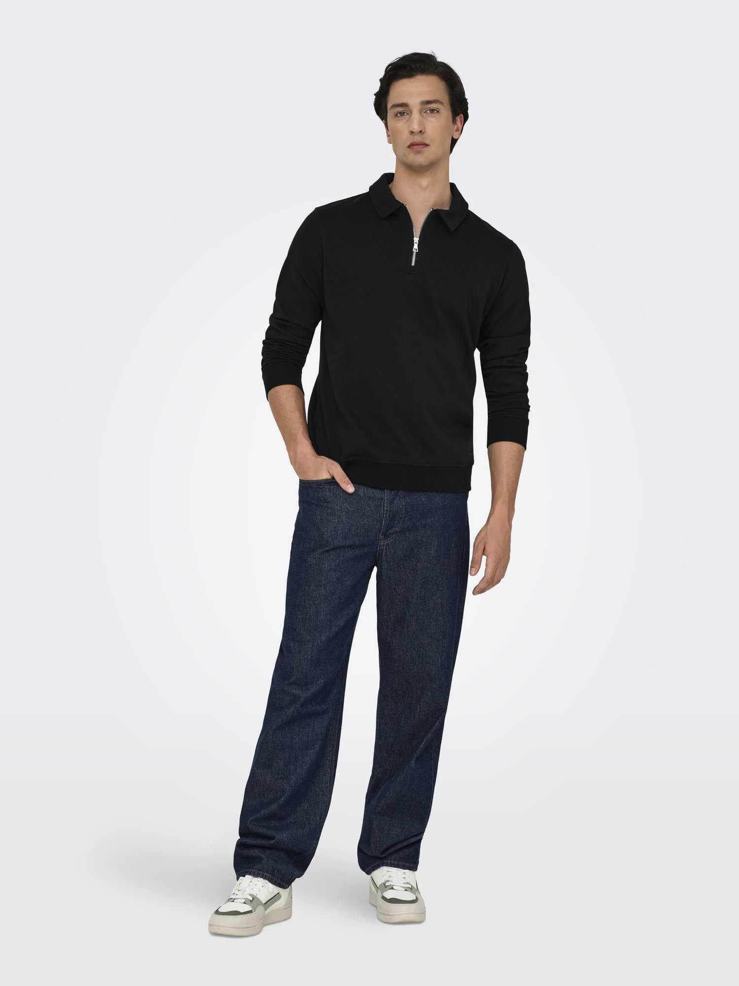 ONLY & SONS - ONSDAVID REG HALF ZIP... ONLY & SONS - ONSDAVID REG HALF ZIP...