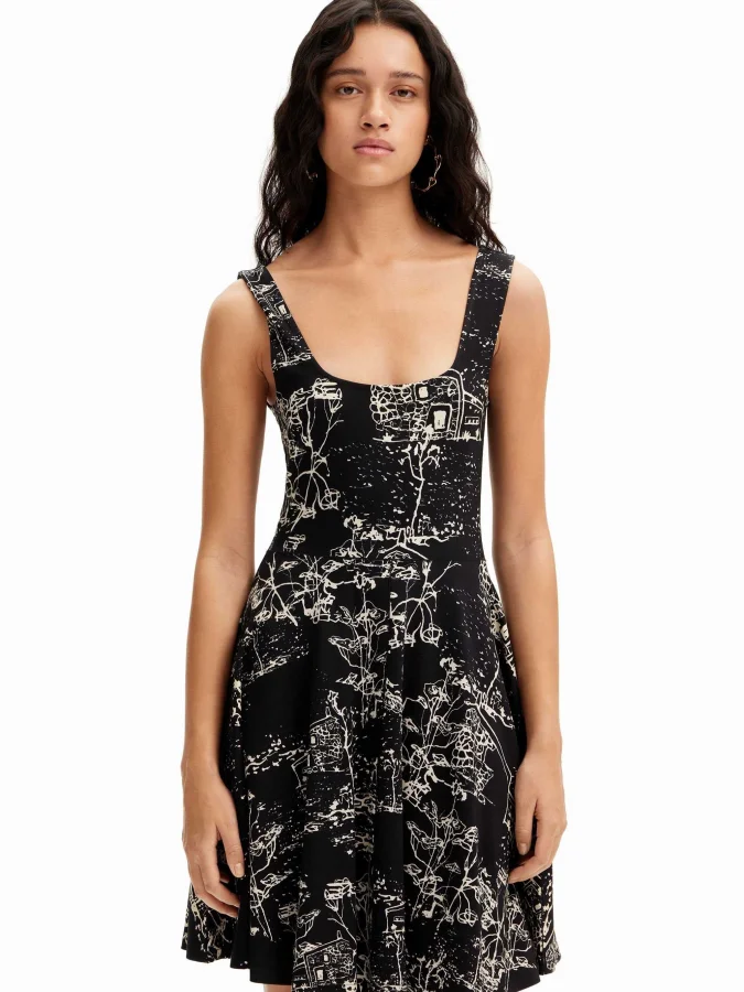 DESIGUAL - Strappy skater...
