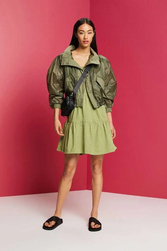 ESPRIT - Jersey dress with... ESPRIT - Jersey dress with...