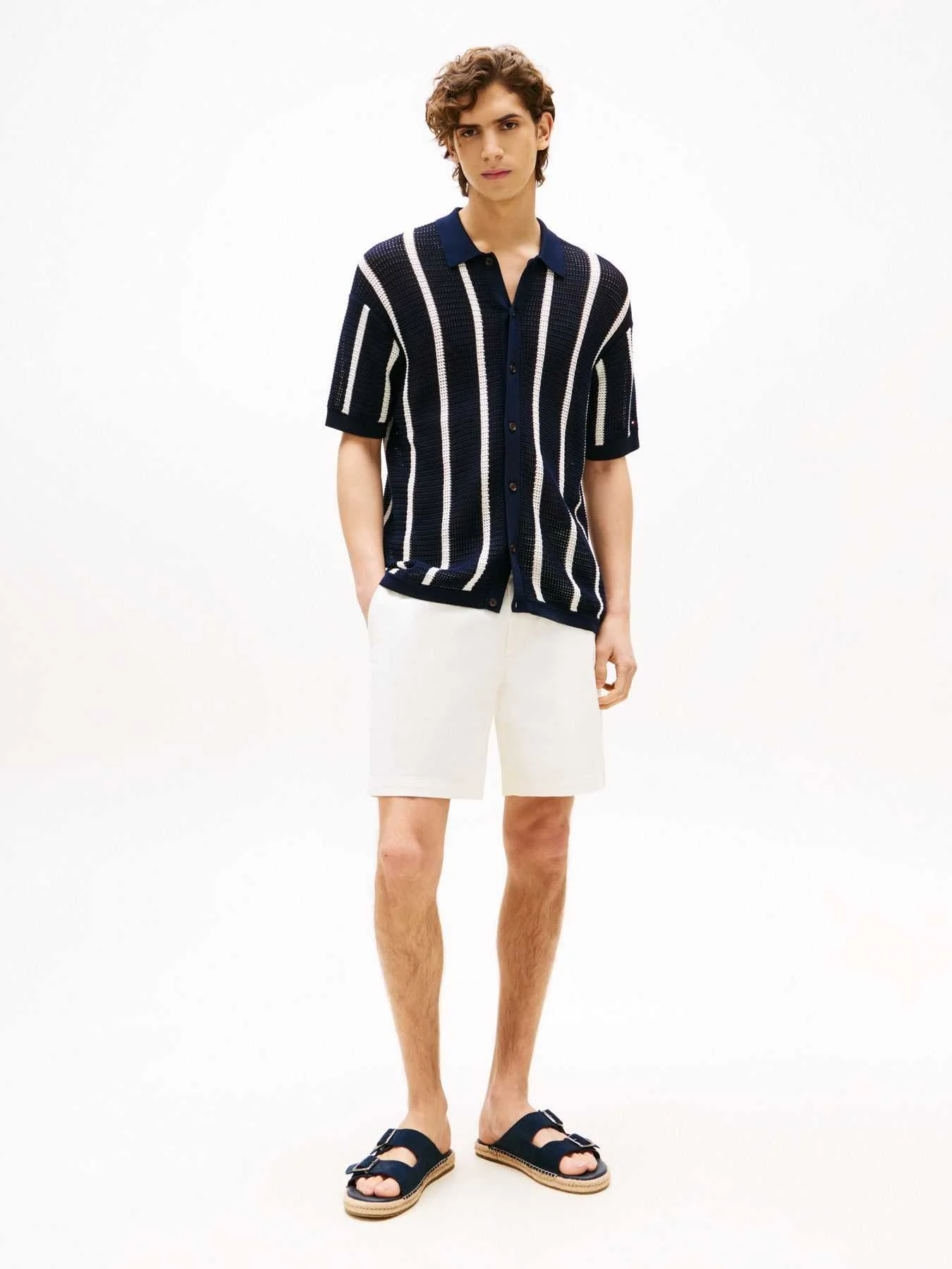 Tommy Hilfiger - VERTICAL STRIPE OPEN... Tommy Hilfiger - VERTICAL STRIPE OPEN...
