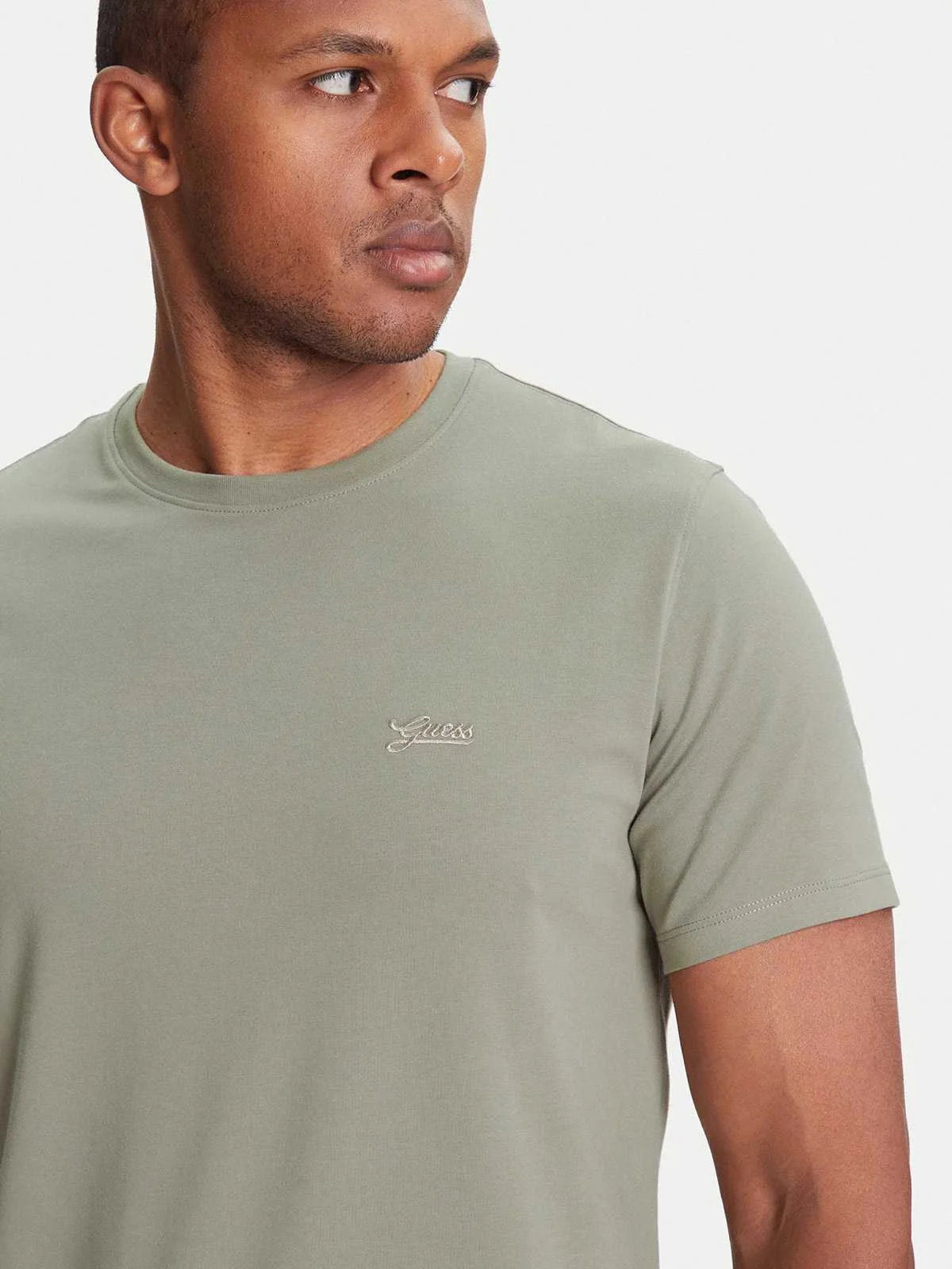 GUESS - SS CN BASIC PIMA TEE GUESS - SS CN BASIC PIMA TEE