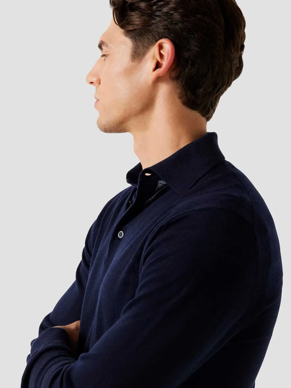 GUESS - FRED LS POLO SWTR GUESS - FRED LS POLO SWTR