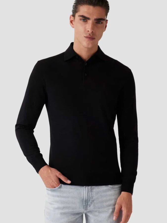 GUESS - FRED LS POLO SWTR
