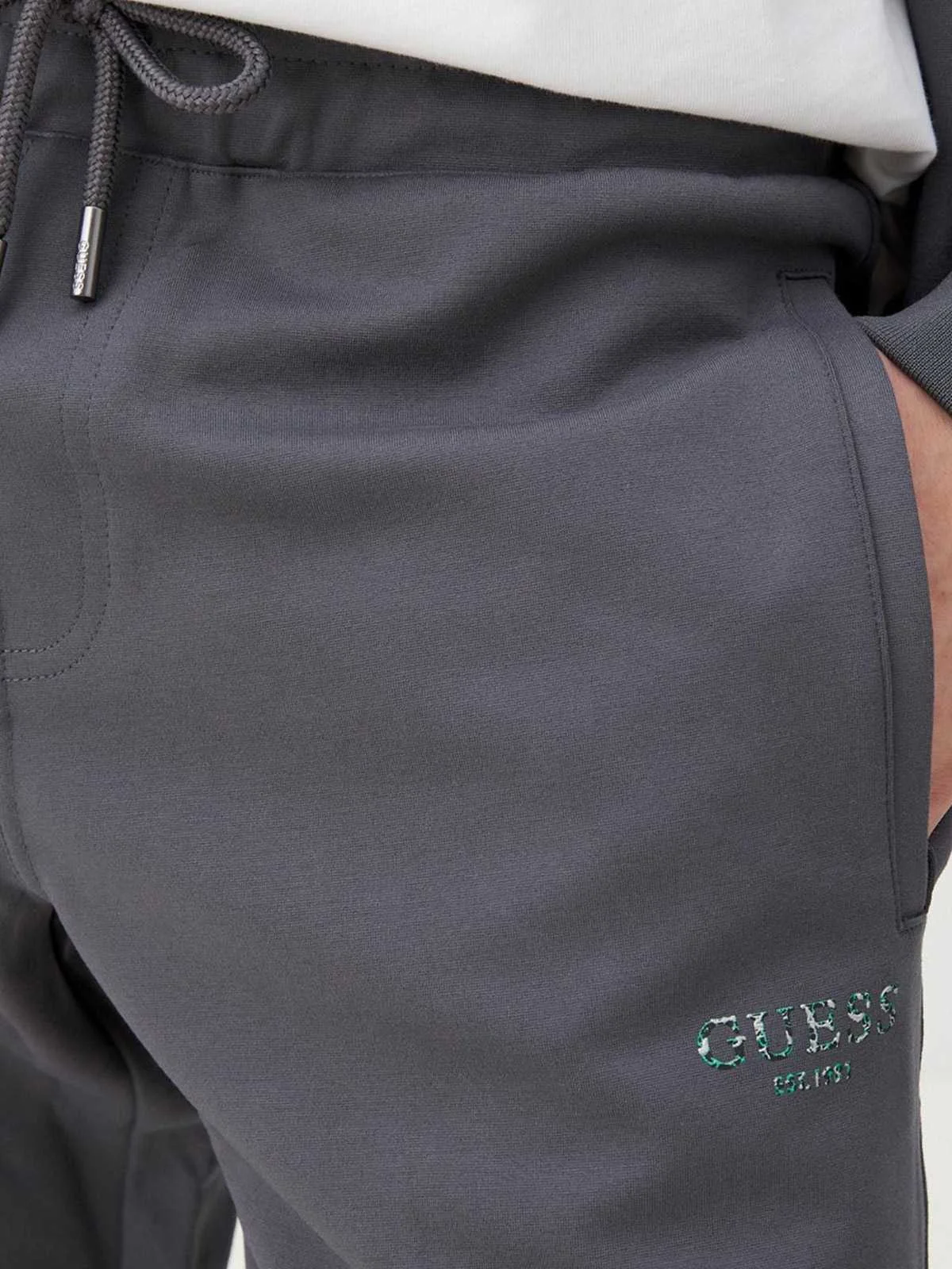 GUESS - INTERLOCK PANTS GUESS - INTERLOCK PANTS