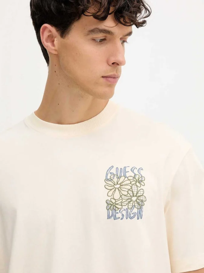 GUESS - SS CN FLOWER TEE 2